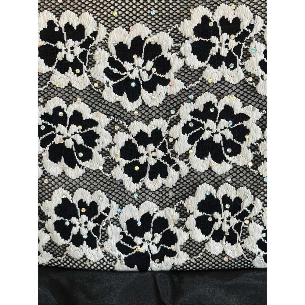 R & M Richards size 20W white and black dress - Picture 2 of 10